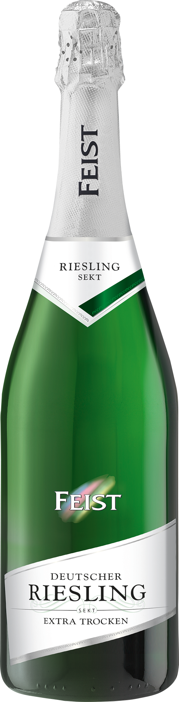 Bild: Abbildung zeigt das Produkt Feist Riesling Sekt extra trocken
