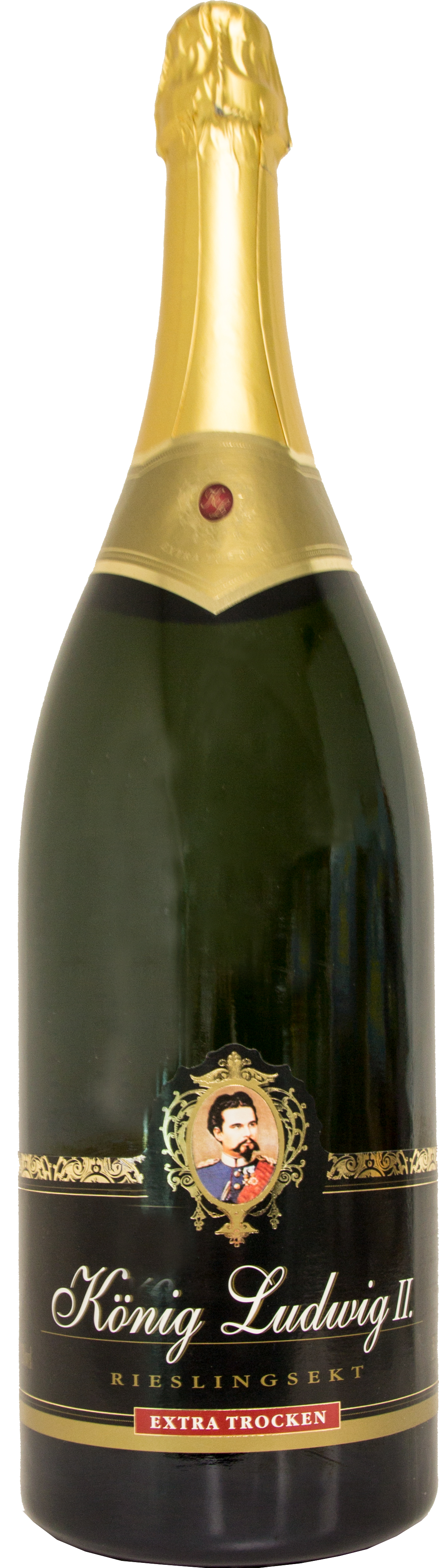 Bild: Abbildung zeigt das Produkt König Ludwig Sekt extra trocken