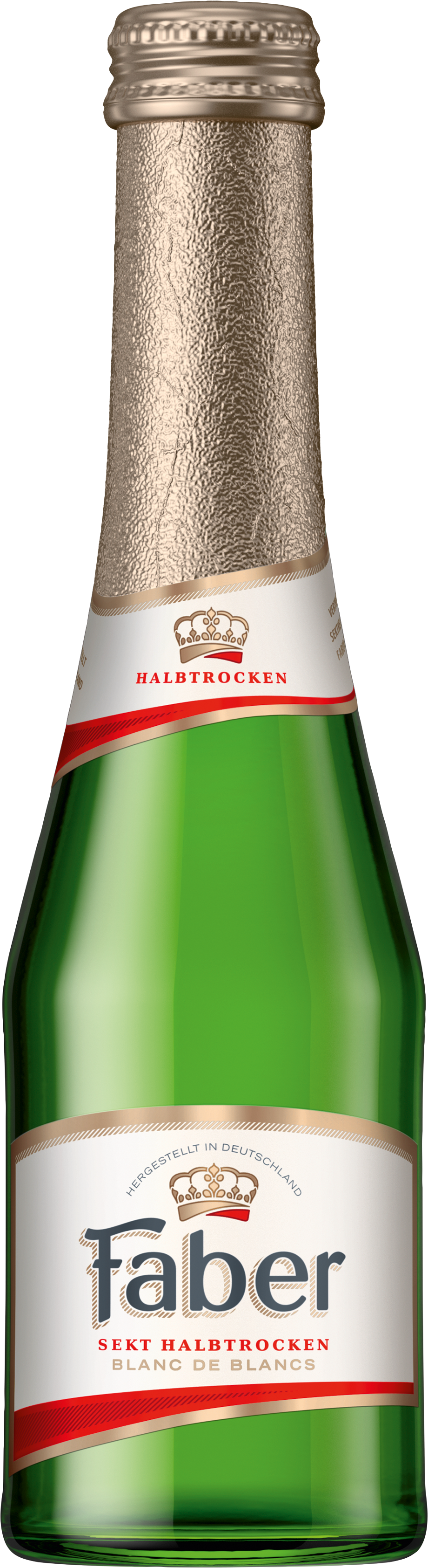 Bild: Abbildung zeigt das Produkt Faber Sekt halbtrocken
